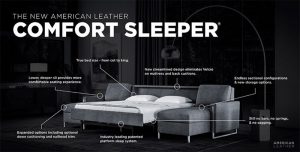 The New American Leather Comfort Sleeper