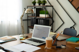 home office desk setup 2