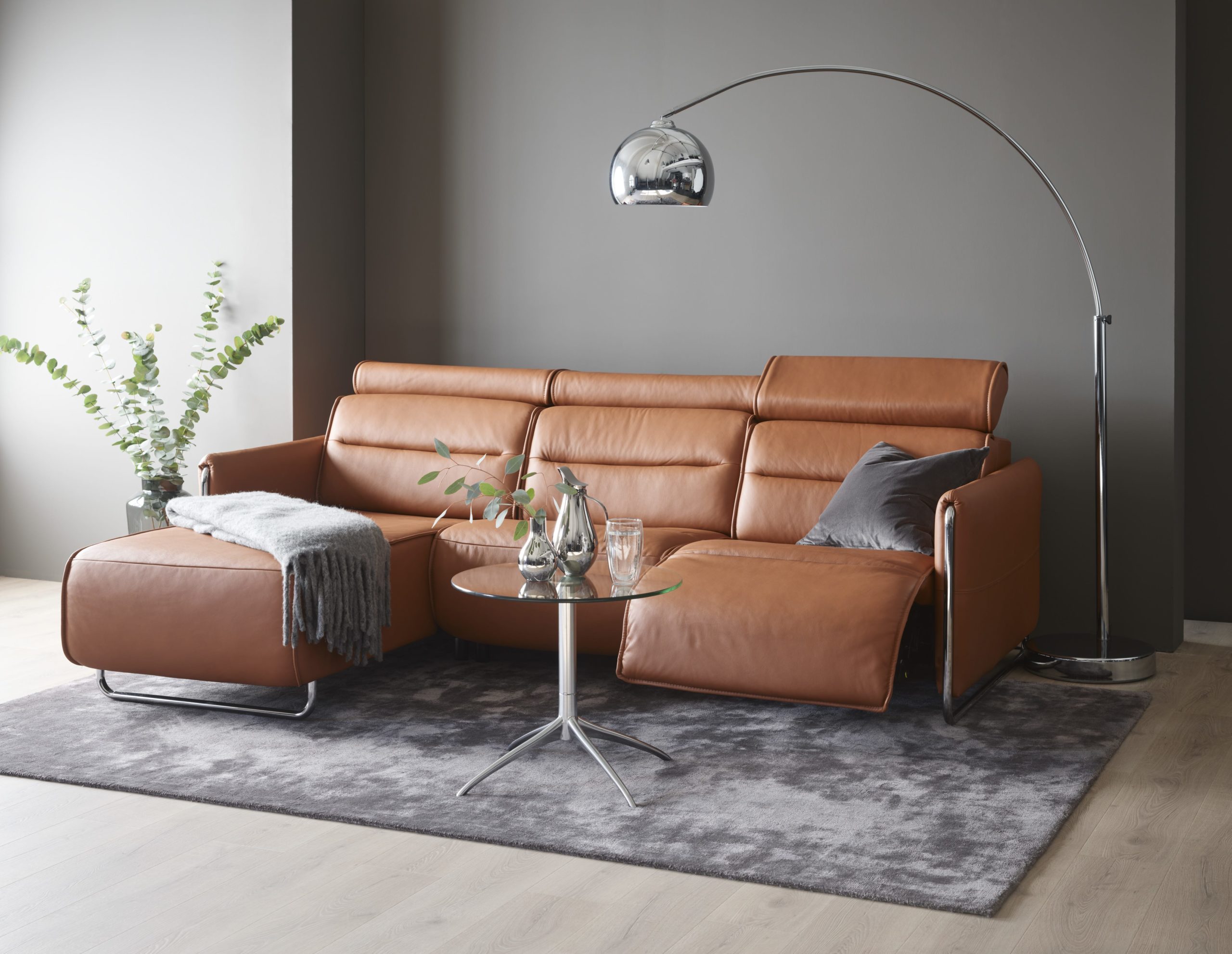 Leather couch