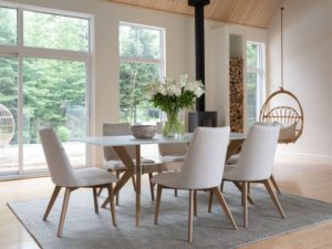 Dining table in a small living room 3
