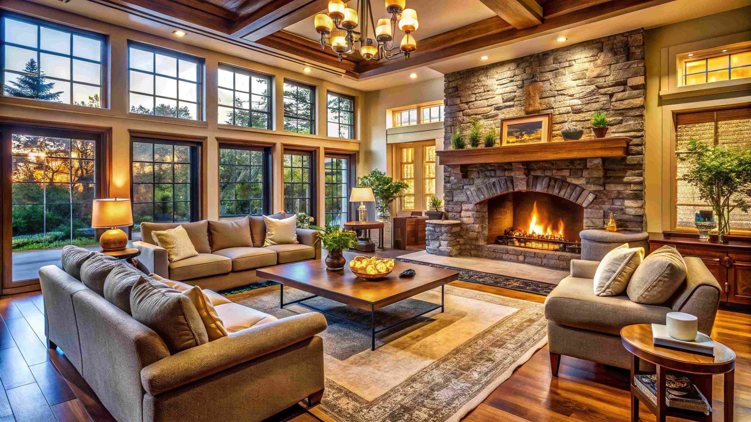 Modern traditional living room ideas